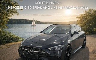 MERCEDES C180 BREAK AMG LINE TOIT PANO 170 PK