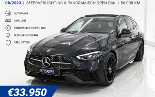 MERCEDES C180 BREAK AMG LINE MET PANORAMISCH OPEN DAK 170 PK